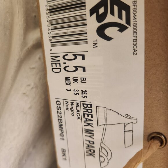 Gentle Souls Black Leather "Break My Park" Sandals. NIB. Size 5.5 - Picture 4 of 10